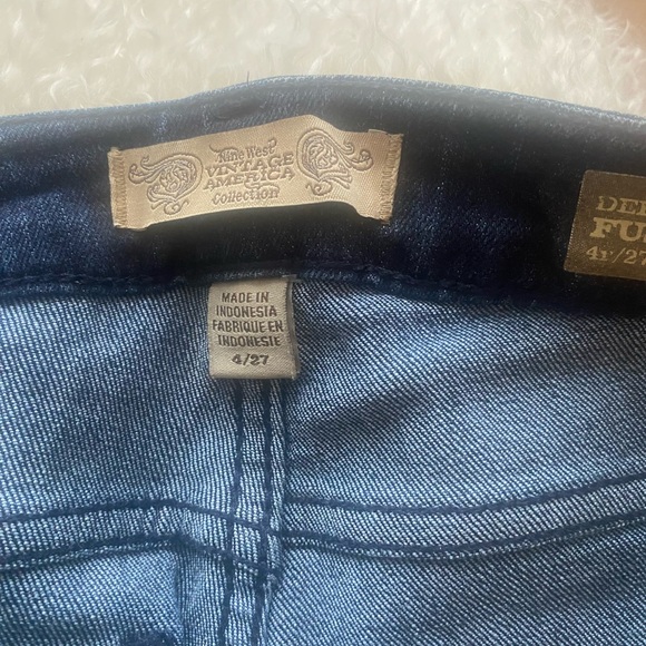 9/10 GC Nine West “Missy” model women’s dark denim jeans in Size 4!!!! - Picture 5 of 5
